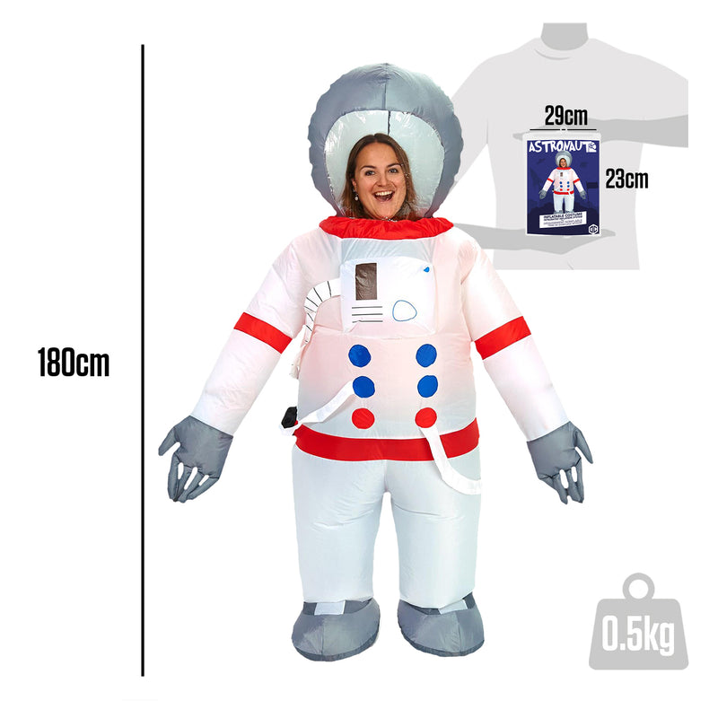 Costume gonflable Astronaute Rouge – ORIGINAL CUP